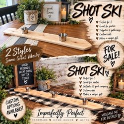 Custom shot ski