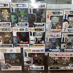 Funko Pops 
