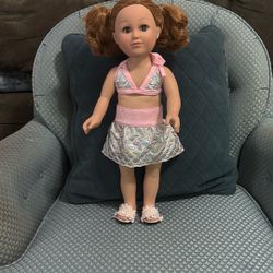 Mermaid Dressed Doll