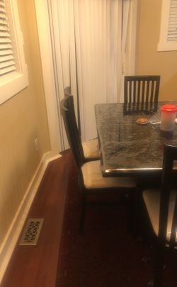 6 chair dining table
