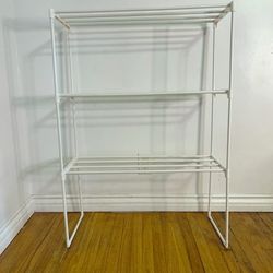 White Shoe Rack 