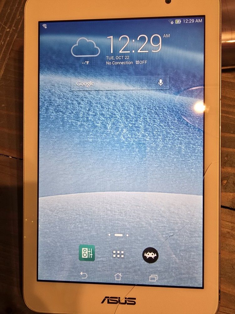 Asus Memo Pad 7 With Retro Arch Installed 