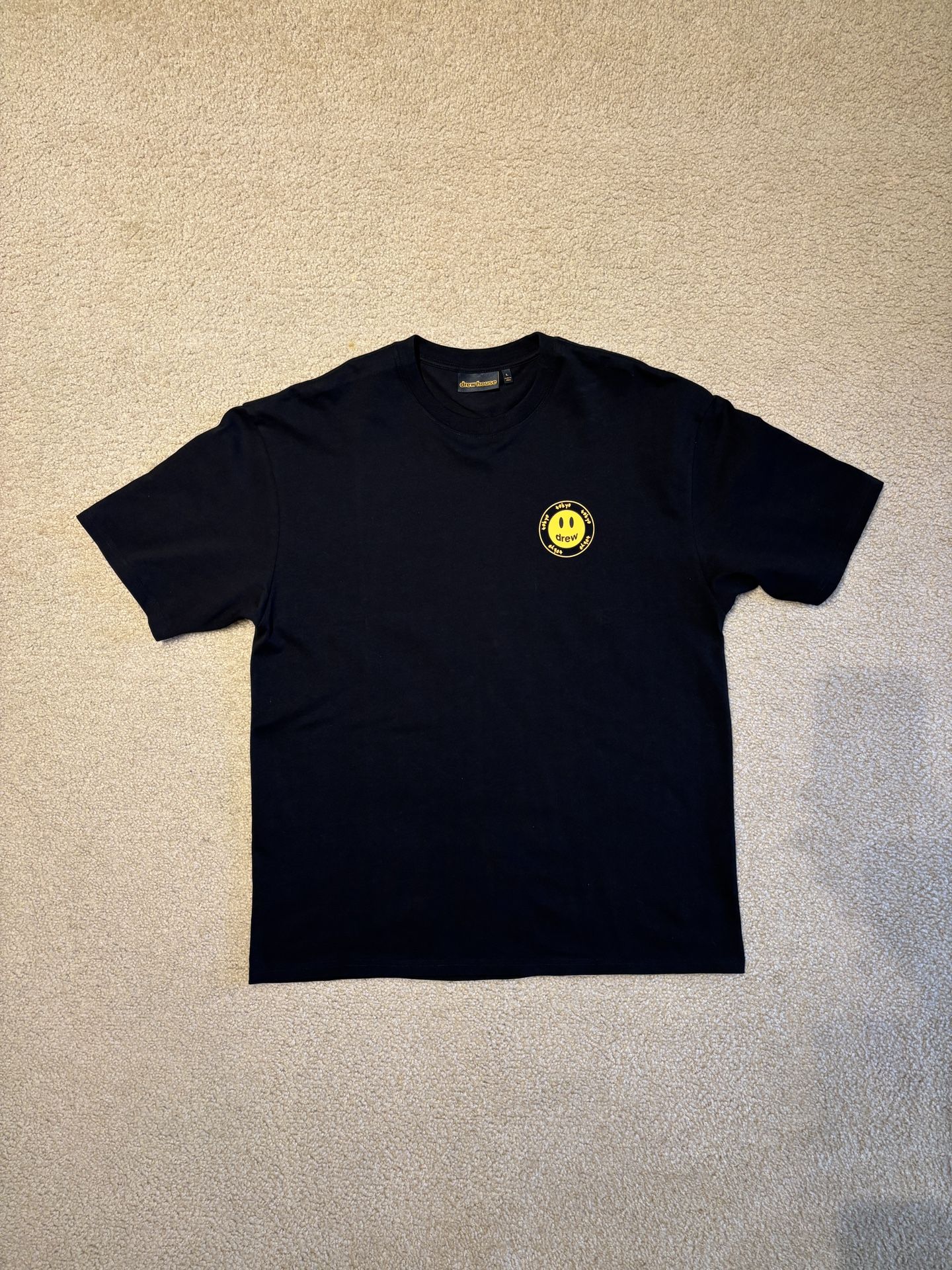  Drew House “Tokyo” Pop-Up Tee (Nov 2022) – Black – Size L – NWOT