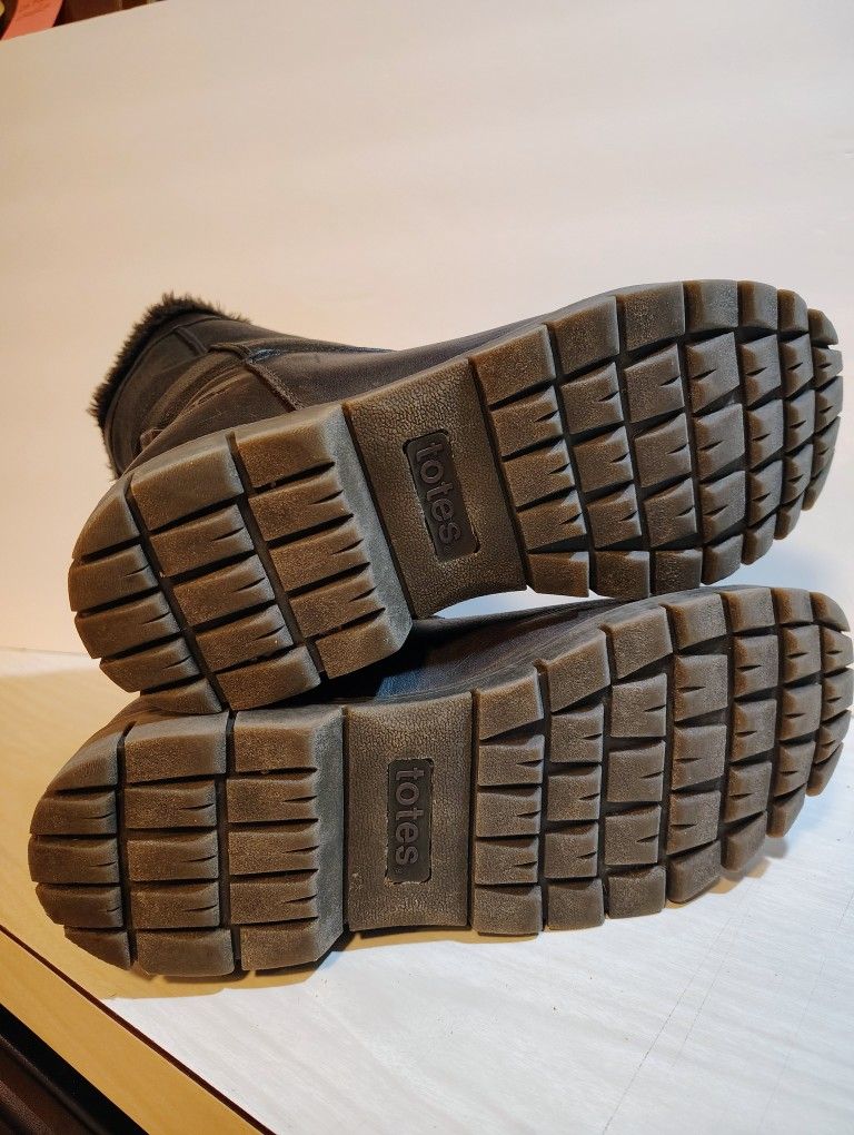 Men's Leather Tote Boots