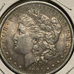 1984- Morgan Silver dollar 