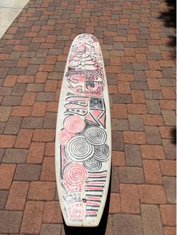 Longboard surfboard
