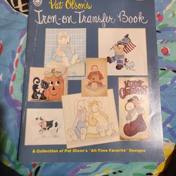 Iron On Book Pat Olson