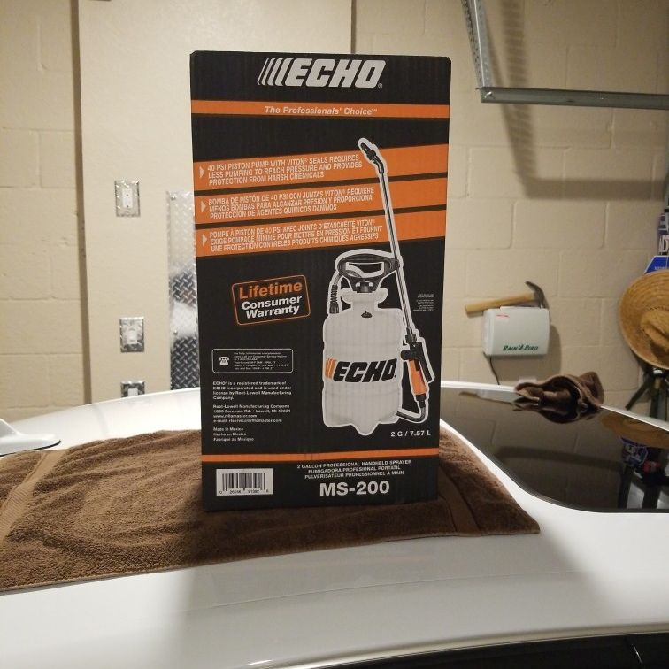 Echo MS-200 40 PSI 2 Gallon Professional Handheld Sprayer