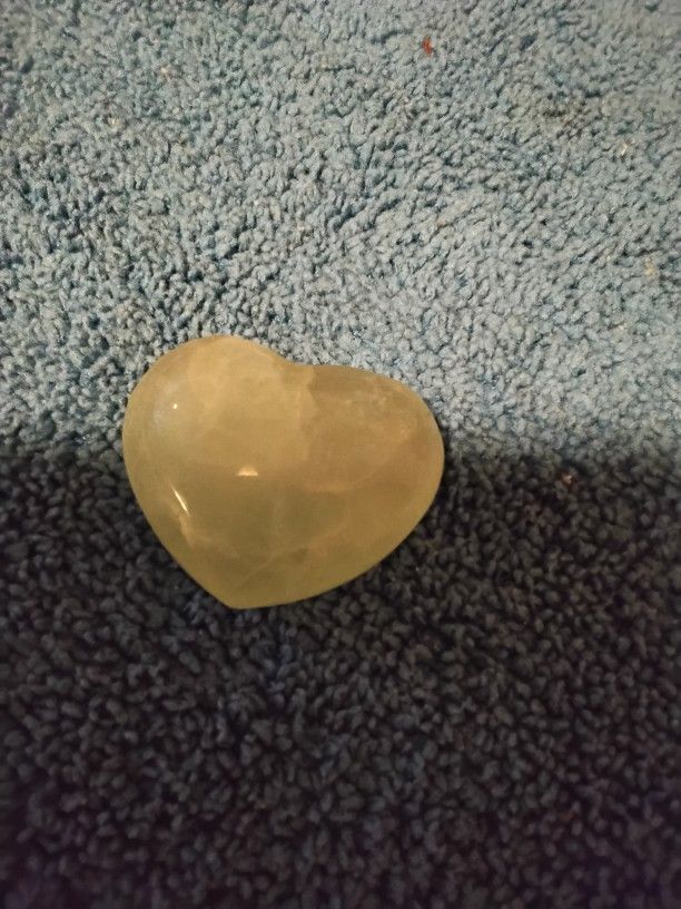 Jade Heart Shaped
