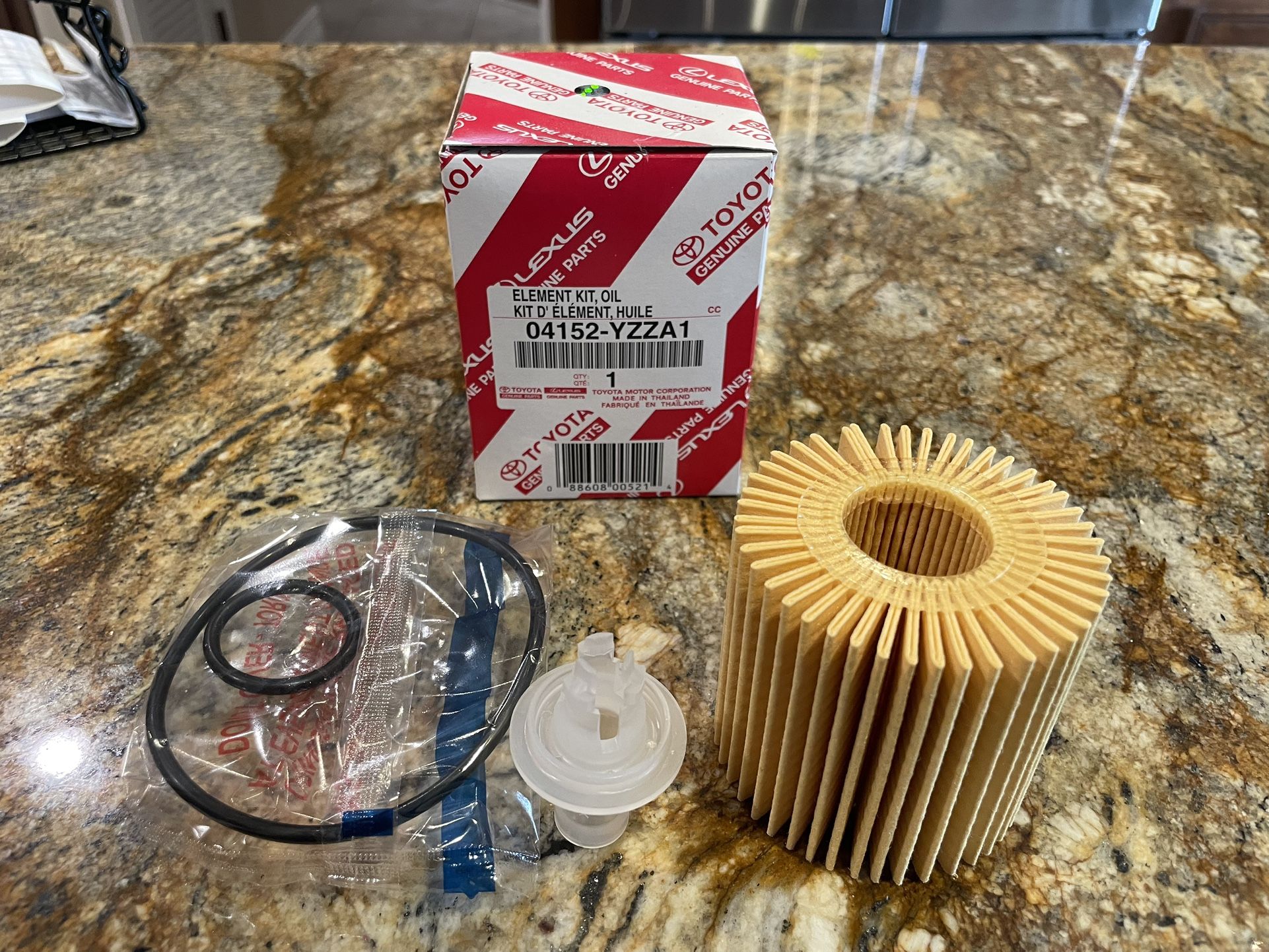 2 OEM Toyota Oil Filters Brand New