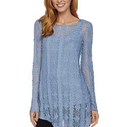 Women’s Lace Tunic-XL/QVC