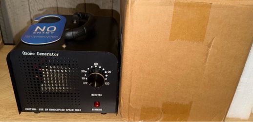 Brand New Commercial Ozone Generator - Odor & Smoke Remover (New in Box)