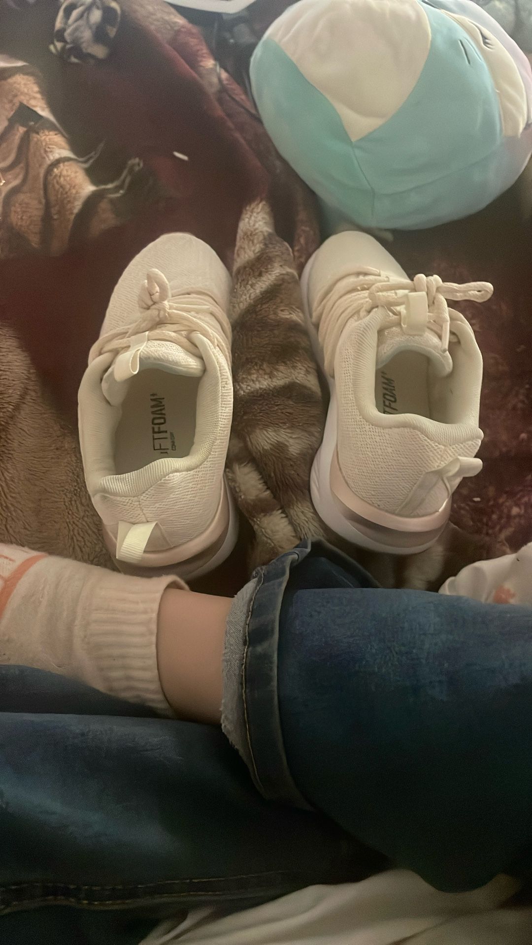 White Puma Shoes