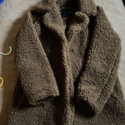 Lucky Brand Women’s Faux Fur Coat 