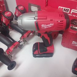 Milwaukee 1/2" Wrench W Battery 