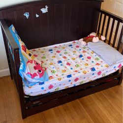Crib And Mattress 