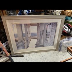Framed art by Danial Pollens in real good shape