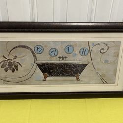 Bathroom Wall Art, Firm Price