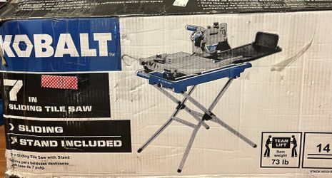 Kobalt 7” Sliding Tile Saw