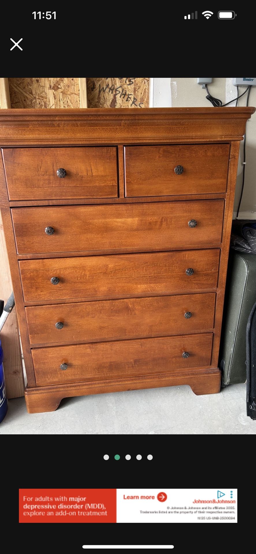6 Drawer Dresser