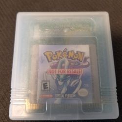 Pokemon Crystal Not For Resale
