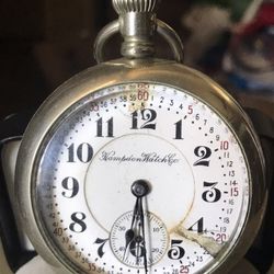 1900 Hampden “John Hancock” Railroad-Grade Pocket Watch