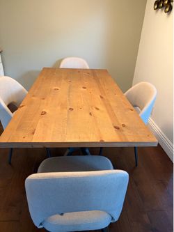 Wood table