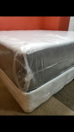 King new thick pillow top bed can deliver