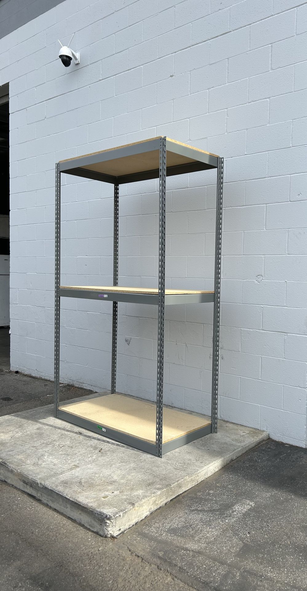 Industrial Warehouse Storage Shelving Racks 48 in W x 24 in D Boltless Heavy Duty Supply Shelves Delivery Available