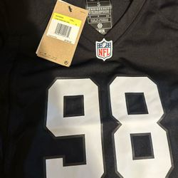 Maxx Crosby Woman’s Jersey Size S