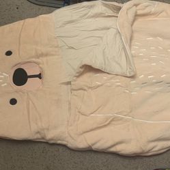 Girls Bunny Sleeping Bag 