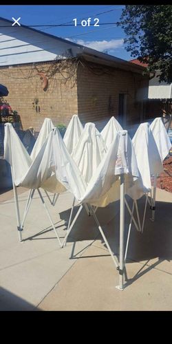 E-Z UP Event Shelter Canopy, Straight Leg 10' x 10' -Great Condition-No Sidewalls