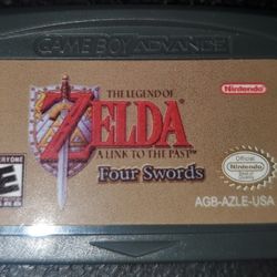 Legend Of Zelda A Link To The Past Four Swords GBA Video Game Cartridge Gameboy Advance