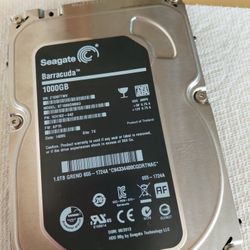 Seagate Barracuda 1TB 3.5 Hard Drive