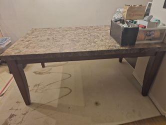 $75 MARBLE top Table (pick up only) OBO