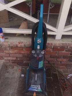 Hoover carpet cleaner w brush and hose