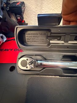 Anvil 3/8" Drive Click Type Torque Wrench