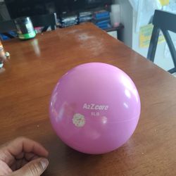 A2ZCare Toning Ball - Soft Weighted Mini Ball/ 8lbs