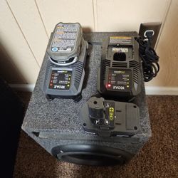 Ryobi Battery and Charger 
