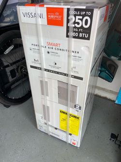 Vissani 6,000 BTU Smart Portable AC