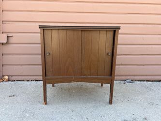 Vintage Record Cabinet