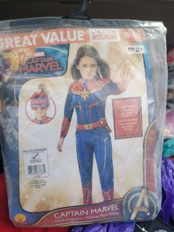Captain Marvel Kids Costume