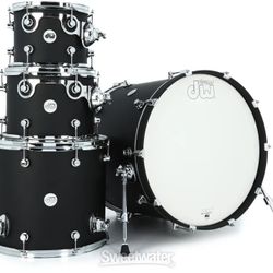DW Drums | Satin Black Drum Shells