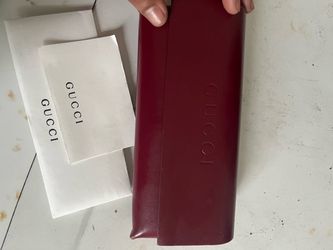Gucci Eyeglasses Case with Cleaning Cloth
