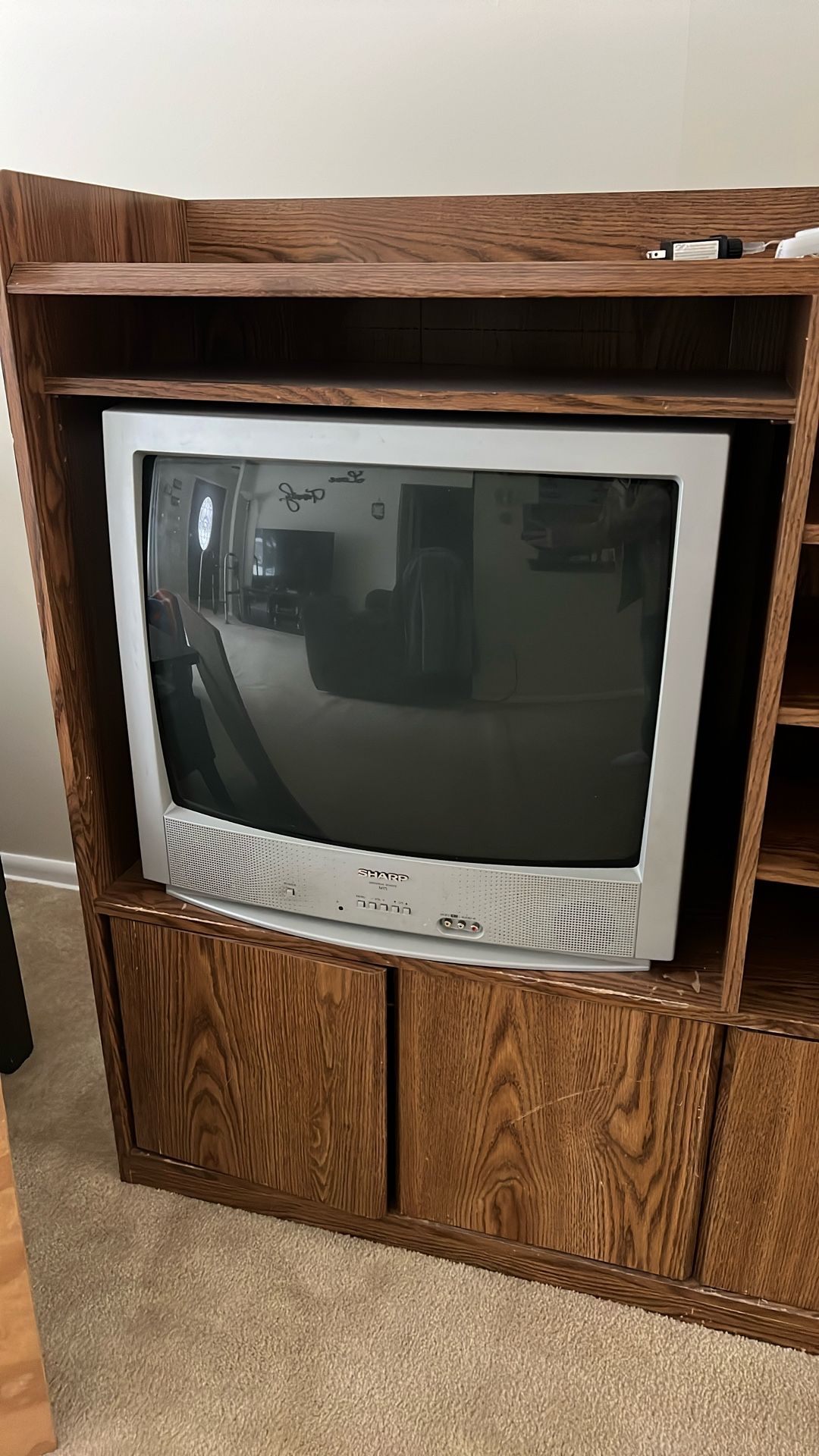 Sharp 25” CRT TV - 2004 Retro Gaming S-Video 