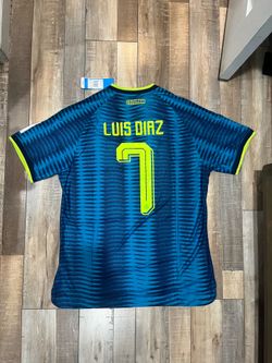 Colombia Home World Cup Jersey, Luis Diaz #7