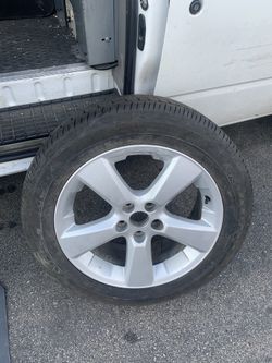 Toyota factory wheel with tire! Toyota 18x7jj 35! Spoke wheel