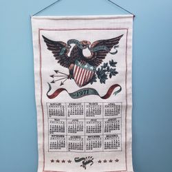 1971 Hanging Calendar
