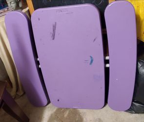 Lifetime foldable table