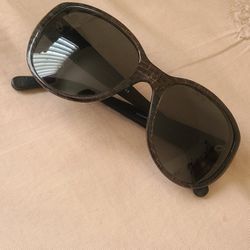 CHANEL Lambskin Quilted Sunglasses